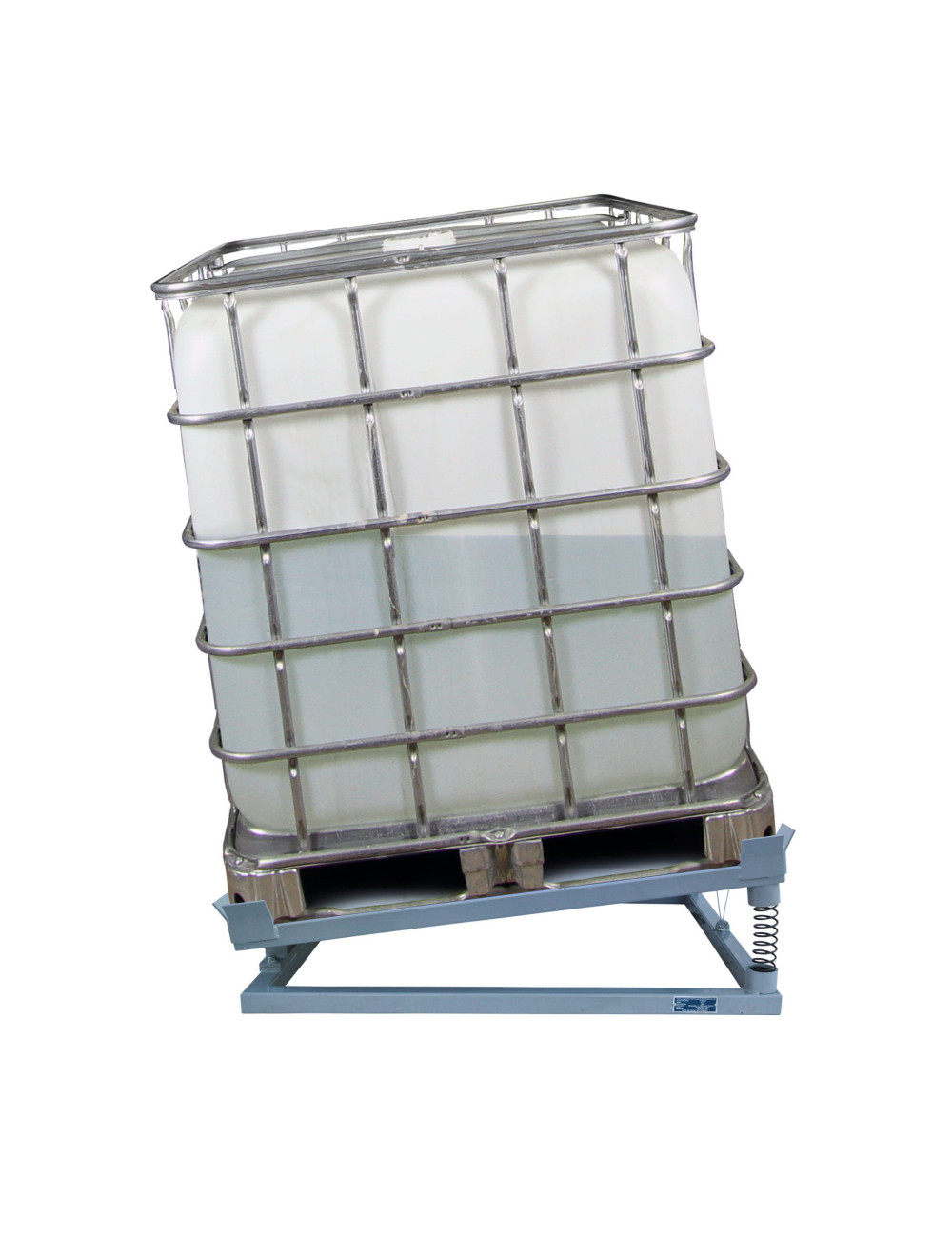 Dispozitiv de basculare pentru containere IBC