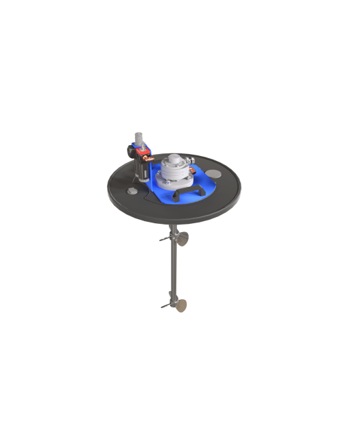 Mixer pneumatic cu tambur MBPP-1000