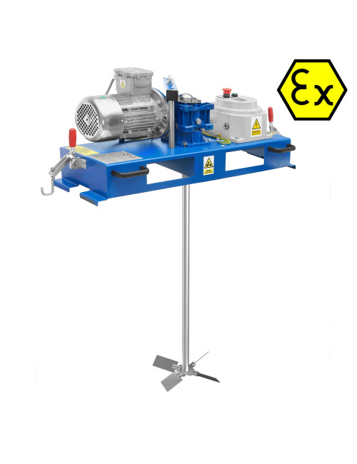 Mixer electric pentru containere IBC MKE-10000 Ex FULL ATEX
